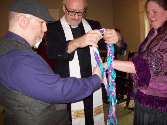 We do handfastings too!