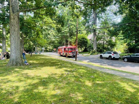 Umoja Park -- July 4 fire hose fight (2024)