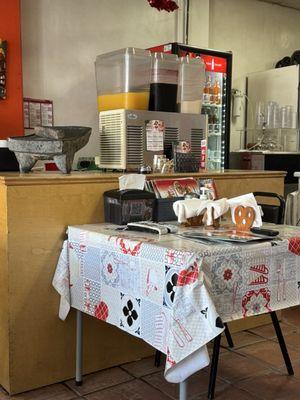 Fresh flavor water available