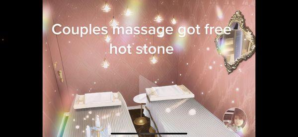 Couples massage . Please booking