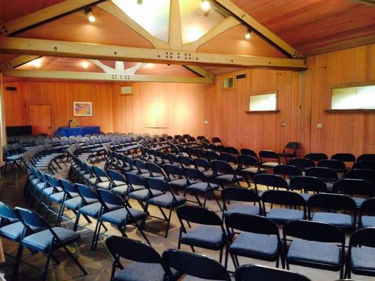 Philadelphia Hall, lecture seating
