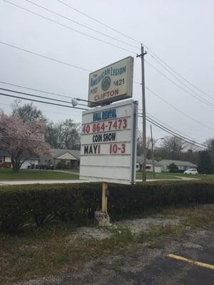 American Legion Hall Clifton Post