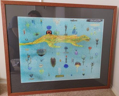 Custom Framing of Bloomfield