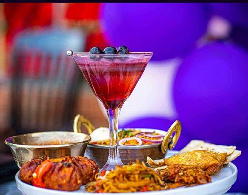 Crafted cocktails with amazing appetizers