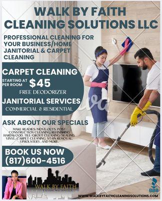Walk By Faith Cleaning Solutions