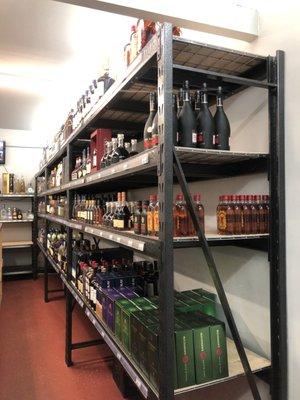 Local wine, beer, and spirits!