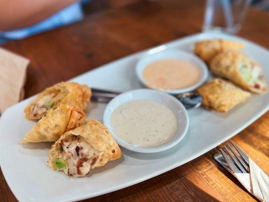 Avocado Club Egg Rolls