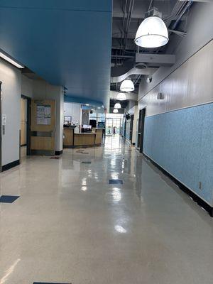 Hallways--kind of confusing to get around