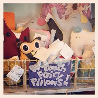 Tooth fairy pillows!!! Precious!