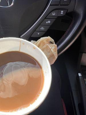 Fly was inside my coffee