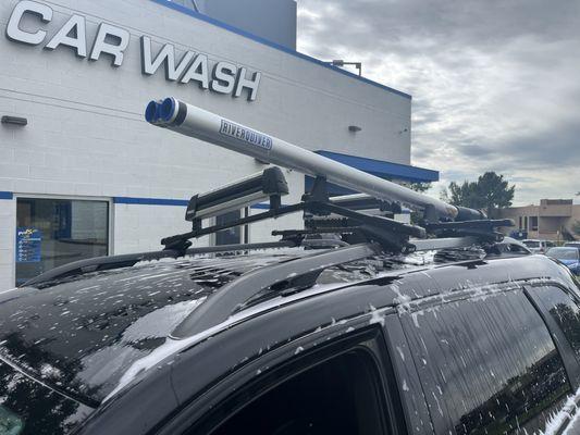 Vehicle damage caused by Take 5 Car Wash