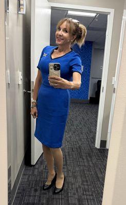 Dress that was beautifully altered.