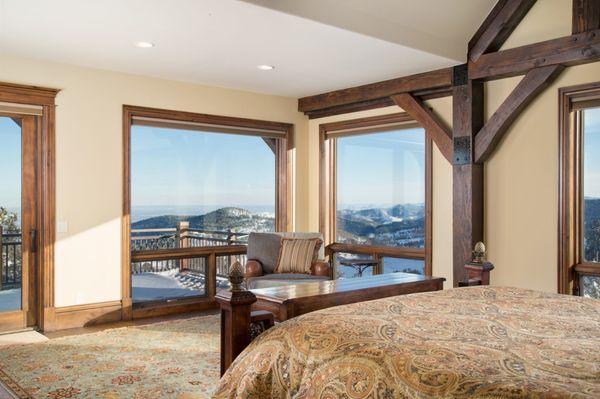 Mountain lodge in Colorado