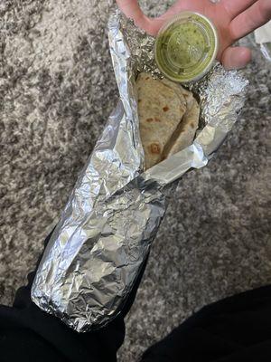 I ride for these burritos I die for these burritos