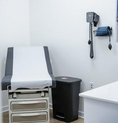 The exam room