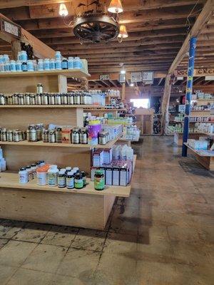 Here for the first time to check out the shop and visit with their iridologist, I hear from several sources that she is really great.
