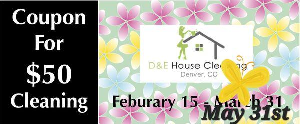 D & E House Cleaning