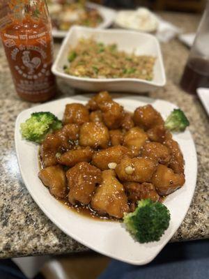 Sesame chicken yummy