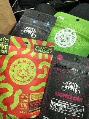 Edibles we bought