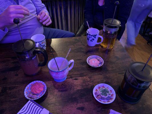 Tea and accompanied goodies