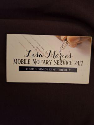Lisa Marie's Mobile Notary