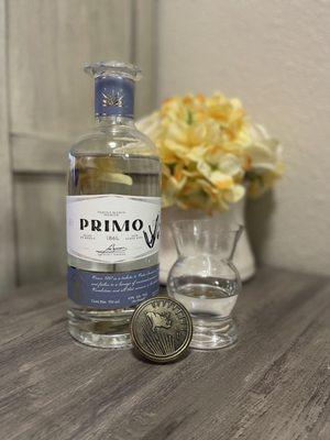 A new tequila from Pedro Camarena called Primo. Delicious!!