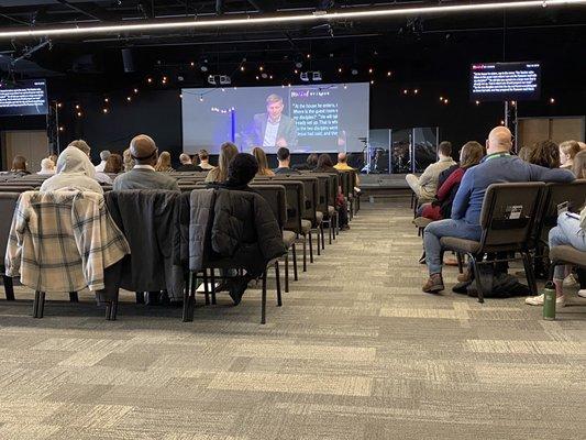 The Venue worship area at PCC