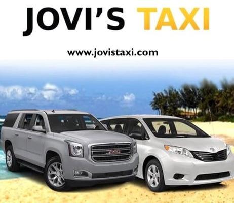 Jovi's Taxi at Kona Airport Big Island of Hawaii
