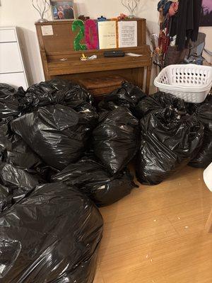 All our clothes rewashed , no indication of care