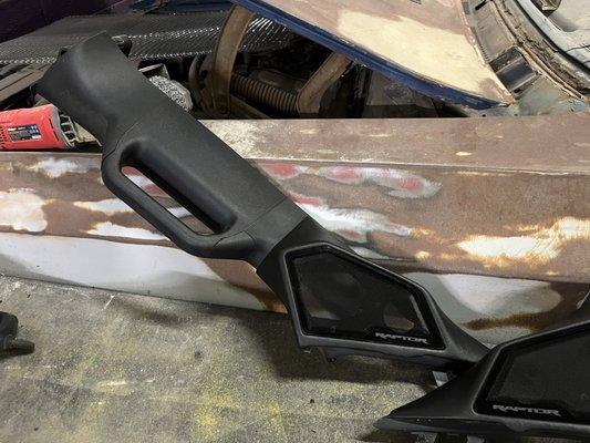 Custom a-Pillars 3-way component pods