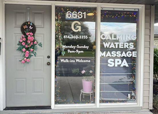 Calming Waters Massage