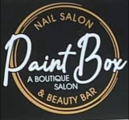 Paint Box nail studio logo