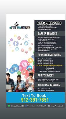 Duval Promotions Media