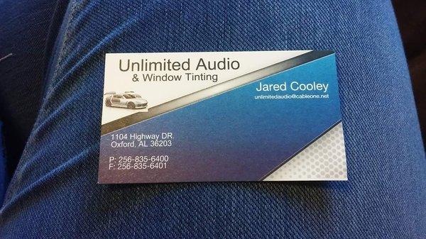 Unlimited Audio & Window Tinting