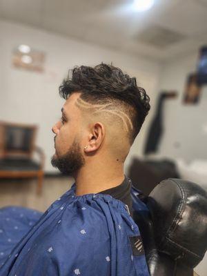 Hair and beard transformation northern virginia barber