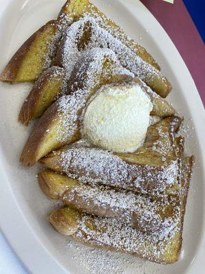 French toast was perfect so good !