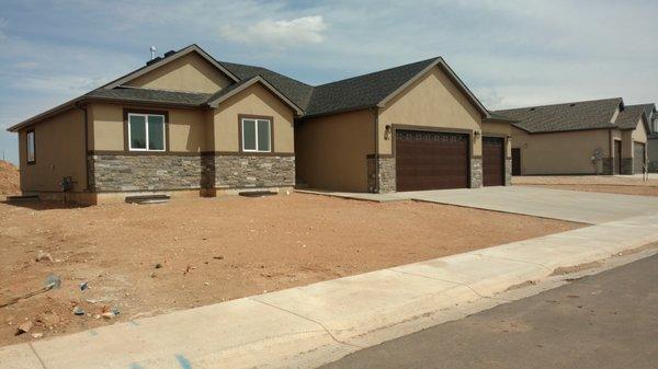 Stucco & Stone Install- Residential