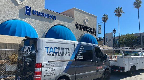 Commercial fire restoration