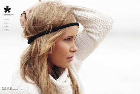 Client Website: http://cameronrad.com