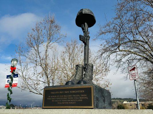 Veterans Memorial Park in December 2024