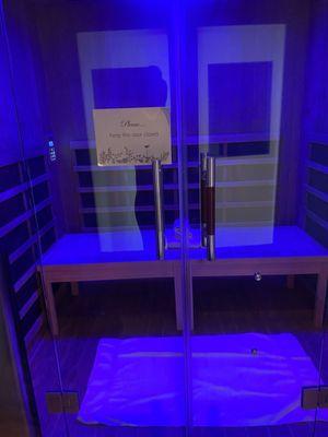 Near and far infrared sauna
