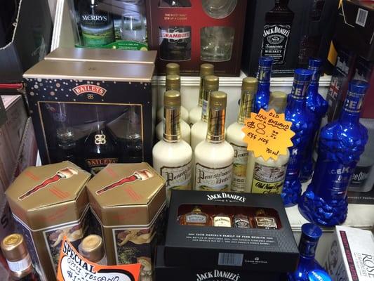 The display upfront.,