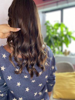 Beautiful caramel color