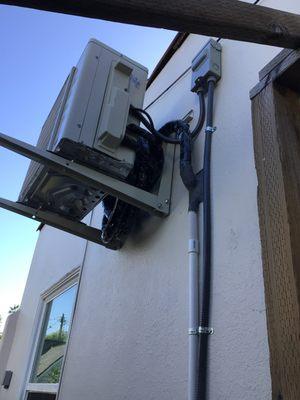 Incorrect non electrical again like coming out of the breaker box