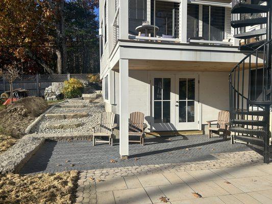 Patio and pergola