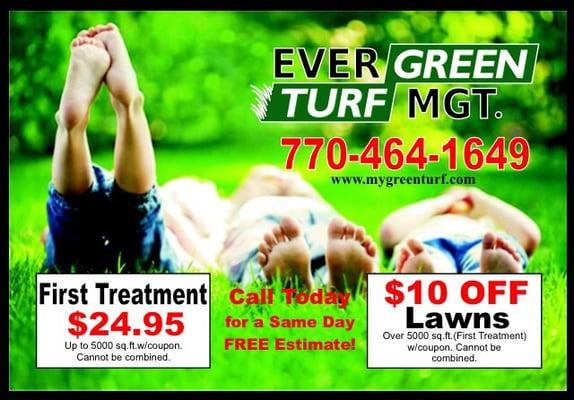Evergreen Turf Management , Inc.