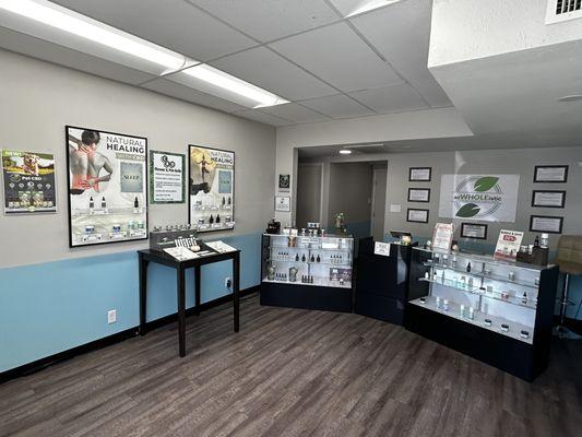 We have the widest variety of products to help with Sleep, Anxiety and Pain!