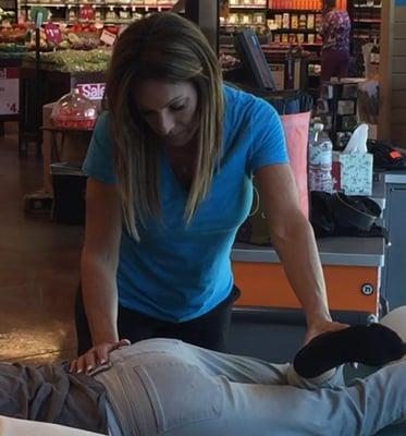 Table & Chair Massage
 Specializing in Deep Tissue/Therapeutic 
 Ask about our $25 for 30 Minutes Special