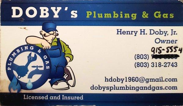 Doby's Plumbing and Gas