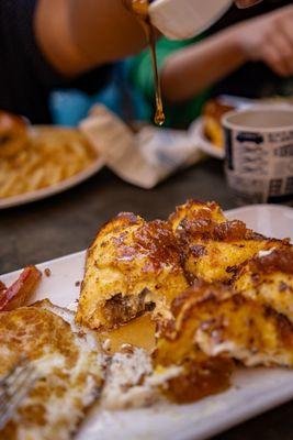 Fig & Ricotta Stuffed French Toast